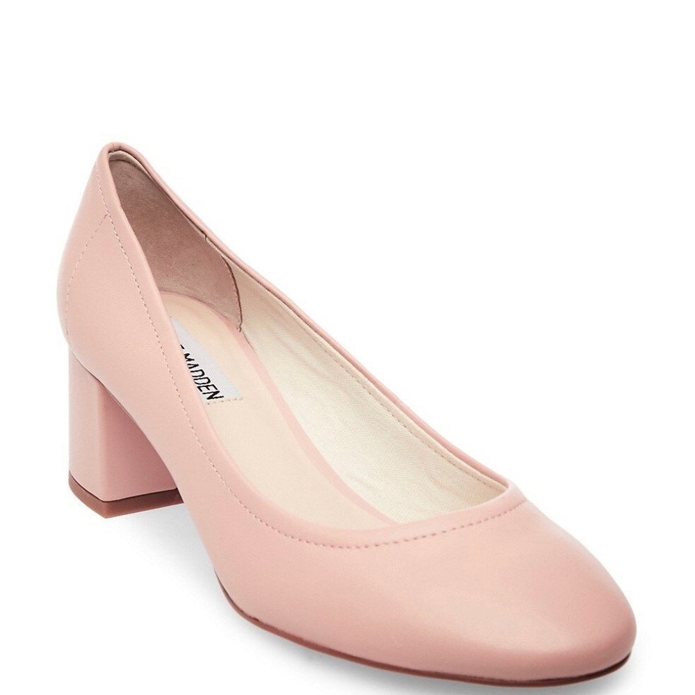 Steve Madden New Tomorrow Block Heel Pumps in Blush Size 7